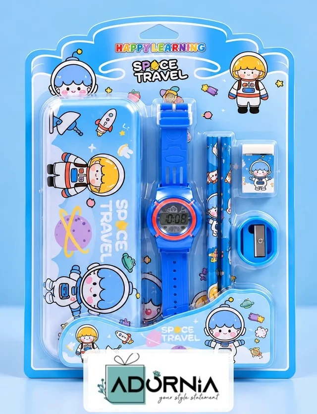 Happy Learning Stationery Set - Purple Summer