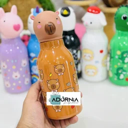 Animal Theme Plastic Water Bottle - 500 ml - Unicorn