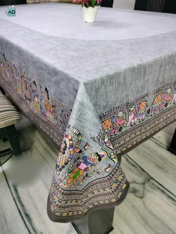 Six-Seater Printed Dining Sheet
