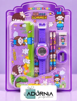 Happy Learning Stationery Set - Blue Space