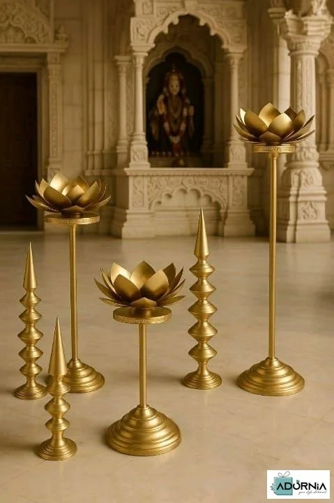 Combo Of Urli Stand And Cones