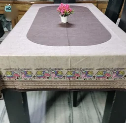 Six-Seater Printed Dining Sheet