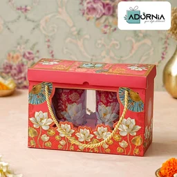 Jumbo Diwali Gift Hamper - 2 Jars in Lid Box