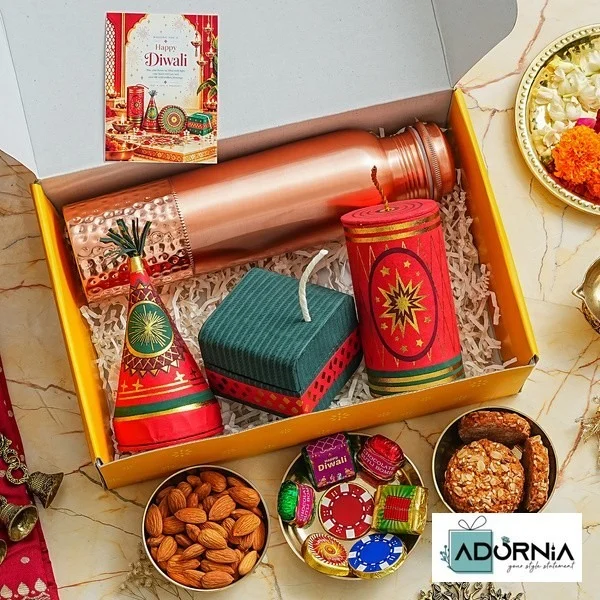 Copper and Cracker Diwali Gift Hamper