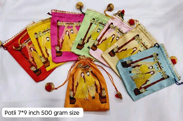 Potlis For All Occasions - Rs.38 Each