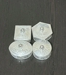 Small Dibbi's For Coins,kesar,Supari - 1 Inch