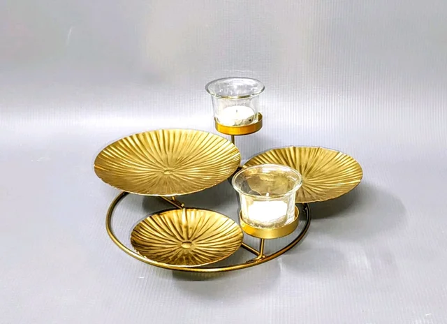 Leaf Votive Urli /candle Holder