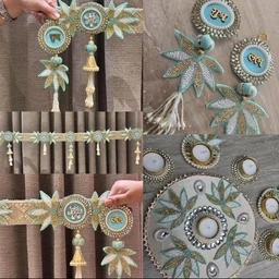 Lotus Bandanwar,Hanging N Rangoli Combo