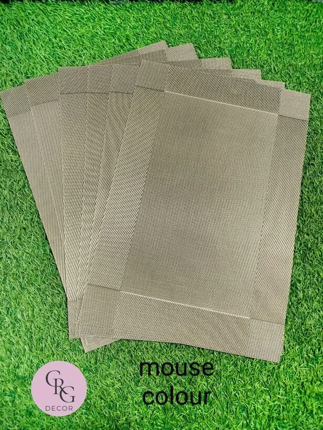 PVC Plastic Mats - Mouse