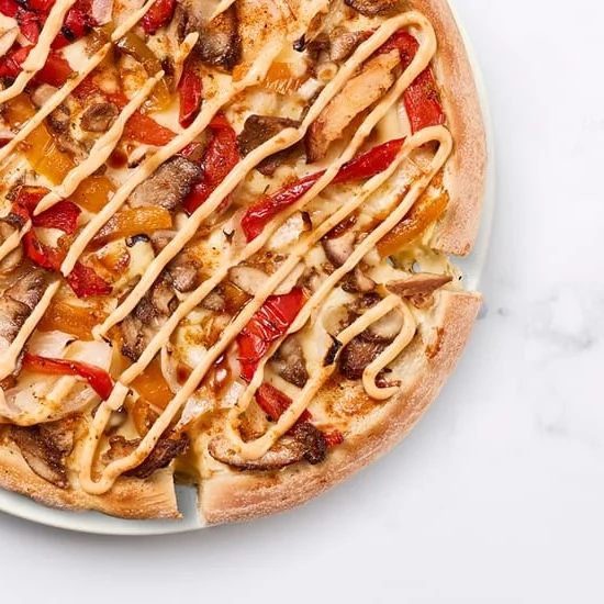 Chicken Seekh Kabab Pizza ( Small )