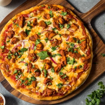 Chicken Tandoori Tikka Pizza ( Small )