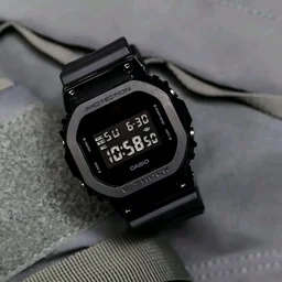 Analog DW-5600BB-1 Metal Body Trusted Multi Functional Digital Machine Watch