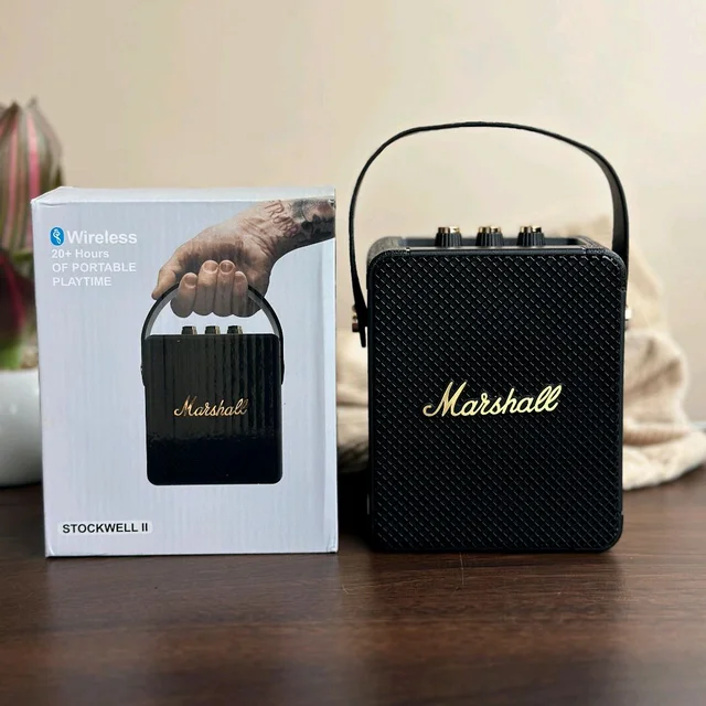 Authentic Stockwell II Portable Speaker Bluetooth Mini Wireless Bluetooth Speaker for IOS/Android/PC With 20+ Hours Of Playback