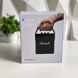Authentic Stockwell II Portable Speaker Bluetooth Mini Wireless Bluetooth Speaker for IOS/Android/PC With 20+ Hours Of Playback - Black