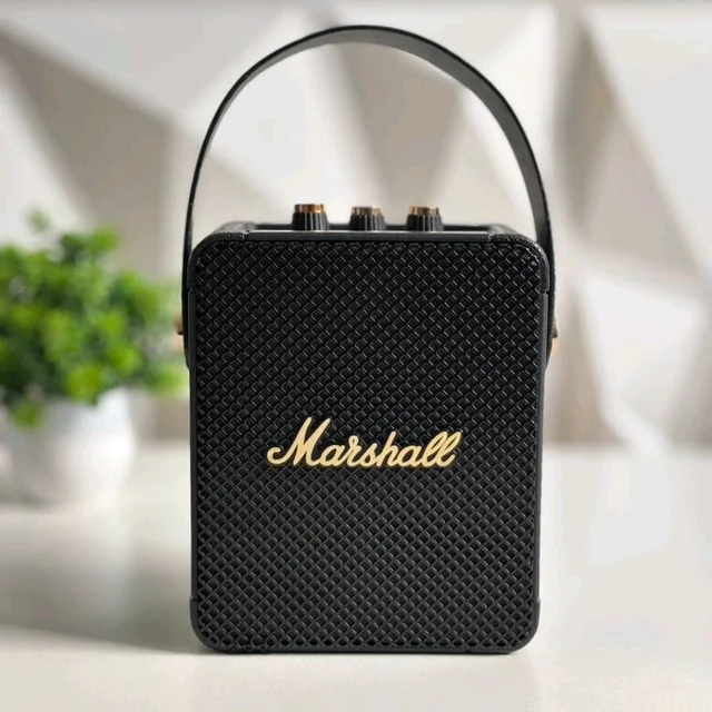 Authentic Stockwell II Portable Speaker Bluetooth Mini Wireless Bluetooth Speaker for IOS/Android/PC With 20+ Hours Of Playback - Black