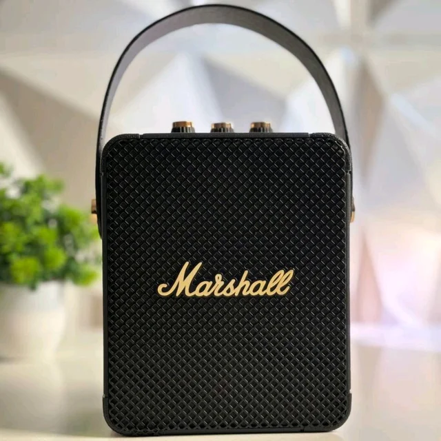 Authentic Stockwell II Portable Speaker Bluetooth Mini Wireless Bluetooth Speaker for IOS/Android/PC With 20+ Hours Of Playback - Black
