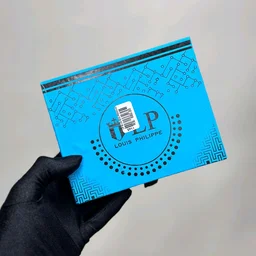 Classic Men's Leather Wallet, Premium Quality with Brand Box Packing, Perfect For Gifting