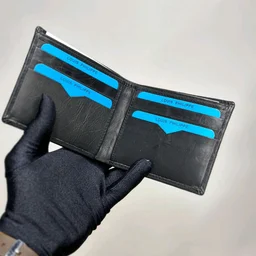 Classic Men's Leather Wallet, Premium Quality with Brand Box Packing, Perfect For Gifting