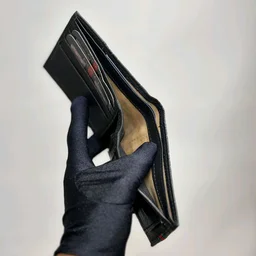 Classic Men's Leather Wallet, Premium Quality with Brand Box Packing, Perfect For Gifting