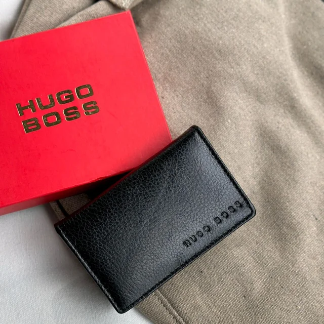 Classic Men's Leather Wallet, Premium Quality with Brand Box Packing, Perfect For Gifting