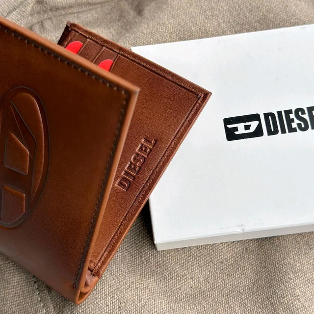 Classic Men's Leather Wallet, Premium Quality with Brand Box Packing, Perfect For Gifting
