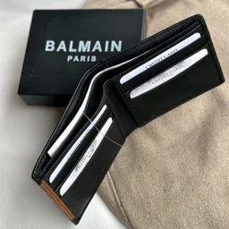 Classic Men's Leather Wallet, Premium Quality with Brand Box Packing, Perfect For Gifting