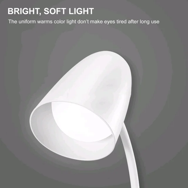 DP 6060 (RECHARGEABLE LED DESK LAMP) Study Lamp (Multicolor)