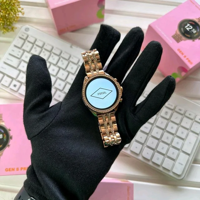 First Time In Ever Generation 9 Pro Edition Smartwatch With Diamond Belt And Silicon Strap