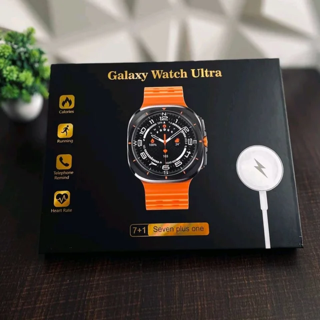 First Time In India, Watch Ultra 7 In 1 Combo Gift Pack With On/Off Logo | 7 High Quality Straps