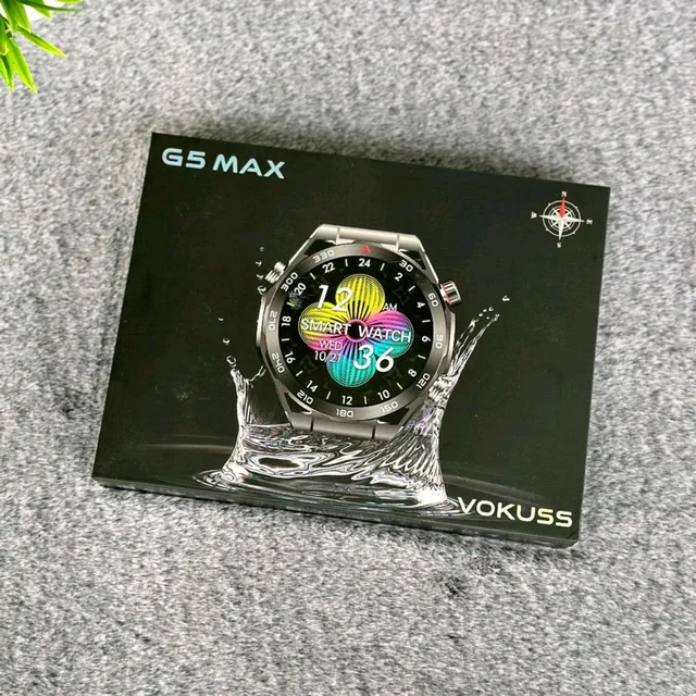 G5 Max Active 2 Smartwatch With 2.5d Curve Hd Full Touch Screen, Battery Backup Upto 2 Days