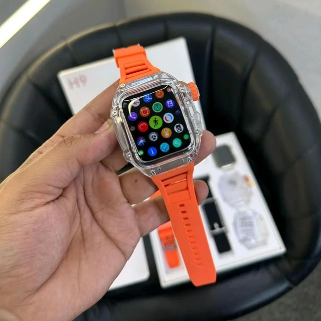 H9 Richard Mille Smartwatch 2 in 1 Converible Watch | Premium Collection | Removable Case