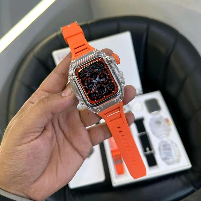 H9 Richard Mille Smartwatch 2 in 1 Converible Watch | Premium Collection | Removable Case