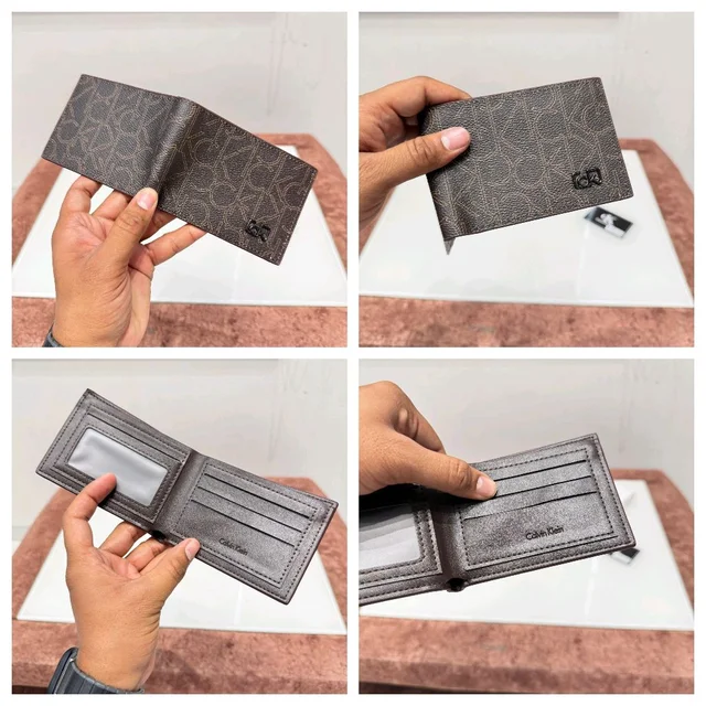 New Top Notch Quality Wallet With Brand Box, Card