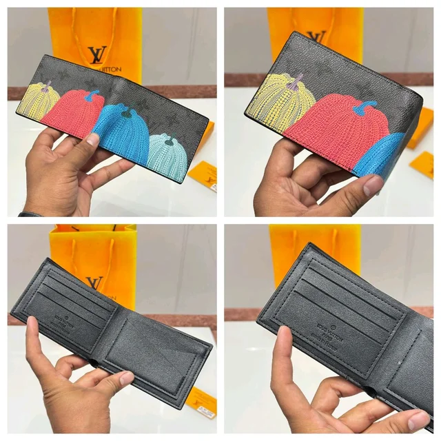New Top Notch Quality Wallet With Brand Box, Card