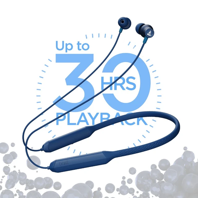 Original boAt Rockerz 255 Arc with ENx Technology and upto 30 Hours Playback Bluetooth Gaming Headset (In the Ear)