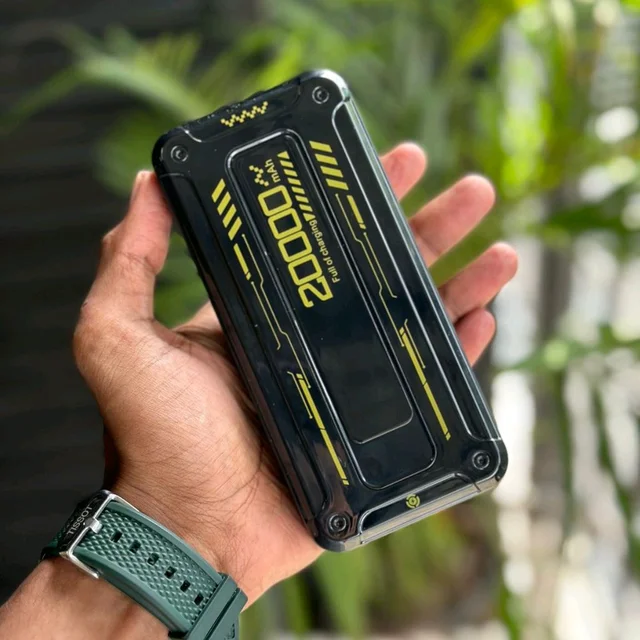 Original Universal 20000 mAh 22.5 W Power Bank (Black, Lithium Polymer, Fast Charging for Mobile)