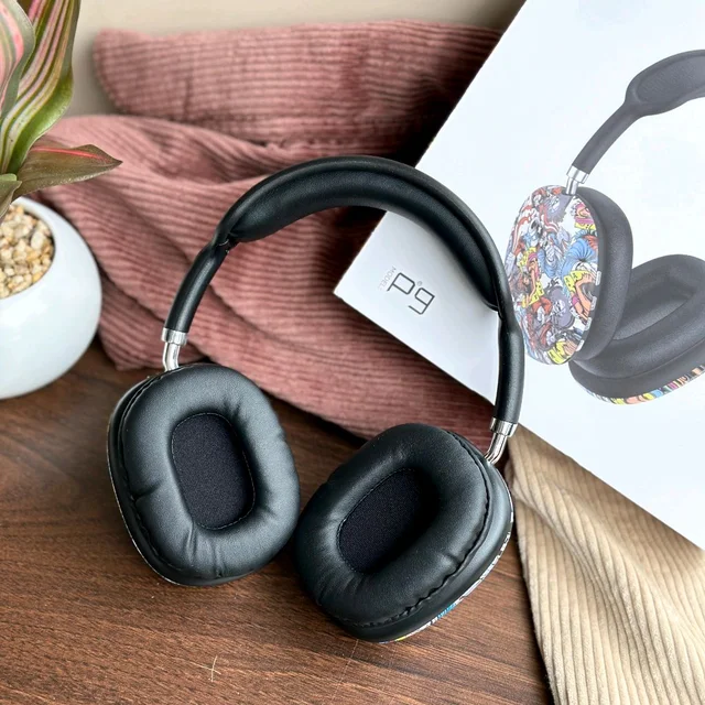P9 Air Max Bluetooth Heaphones Wireless Headsets Gaming Gift Earphones Stereo HiFi Bass Headphones