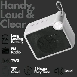 Portable Bluetooth Speaker Dynamic Thunder Sound, 1200mah Battery 5 W Bluetooth Speaker. Stereo Channel
