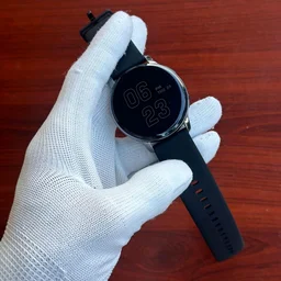 (Renewed) DIZO Watch R AMOLED WIth 45 mm Dial Size (by realme techLife) (Glossy Black Strap, Free Size)