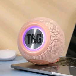T&G TG337 New Portable Speaker Wireless Bluetooth Speakers 3D Stereo Surround Subwoofer Outdoor Waterproof Loudspeaker - White