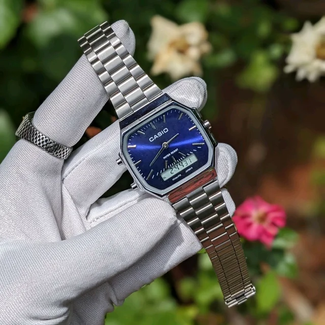 Vintage Analog And Digital Watch With High Quality Strap Best Finishing Body & Case
