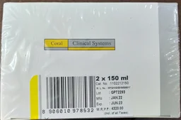 Coral SGPT (ALAT) Biochemistry Reagent - 2Ã150ml, IFCC Method