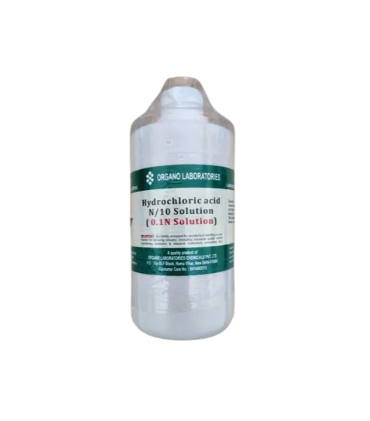 Organo Laboratories Hydrochloric Acid (N/10) - 500ml.