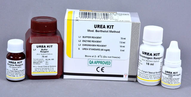 Coral UREA Biochemistry Reagent - 2*150 ml, Berthelot Method