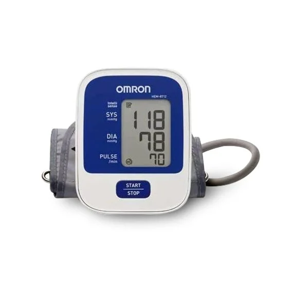 Omron HEM 8712 with Body Movement Indicator & Cuff wrapping