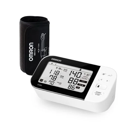 Omron HEM 7361T with bluetooth®, AFIB Indicator, IntelliWrap™ Cuff & Dual User Feature