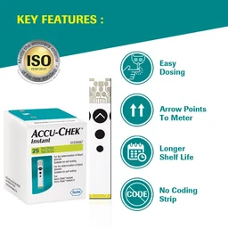 Accu-Chek® Instant Test Strips – Pack of 50 - 50 Strips