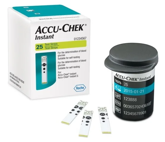 Accu-Chek® Instant Test Strips – Pack of 25 - 25 Strips