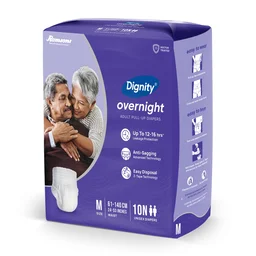 Romsons Dignity Overnight Pull Up Adult Diapers10 Pcs/Pack - Large