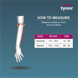 TYNOR FOREARM SPLINT, GREY, 1 UNIT - UNI